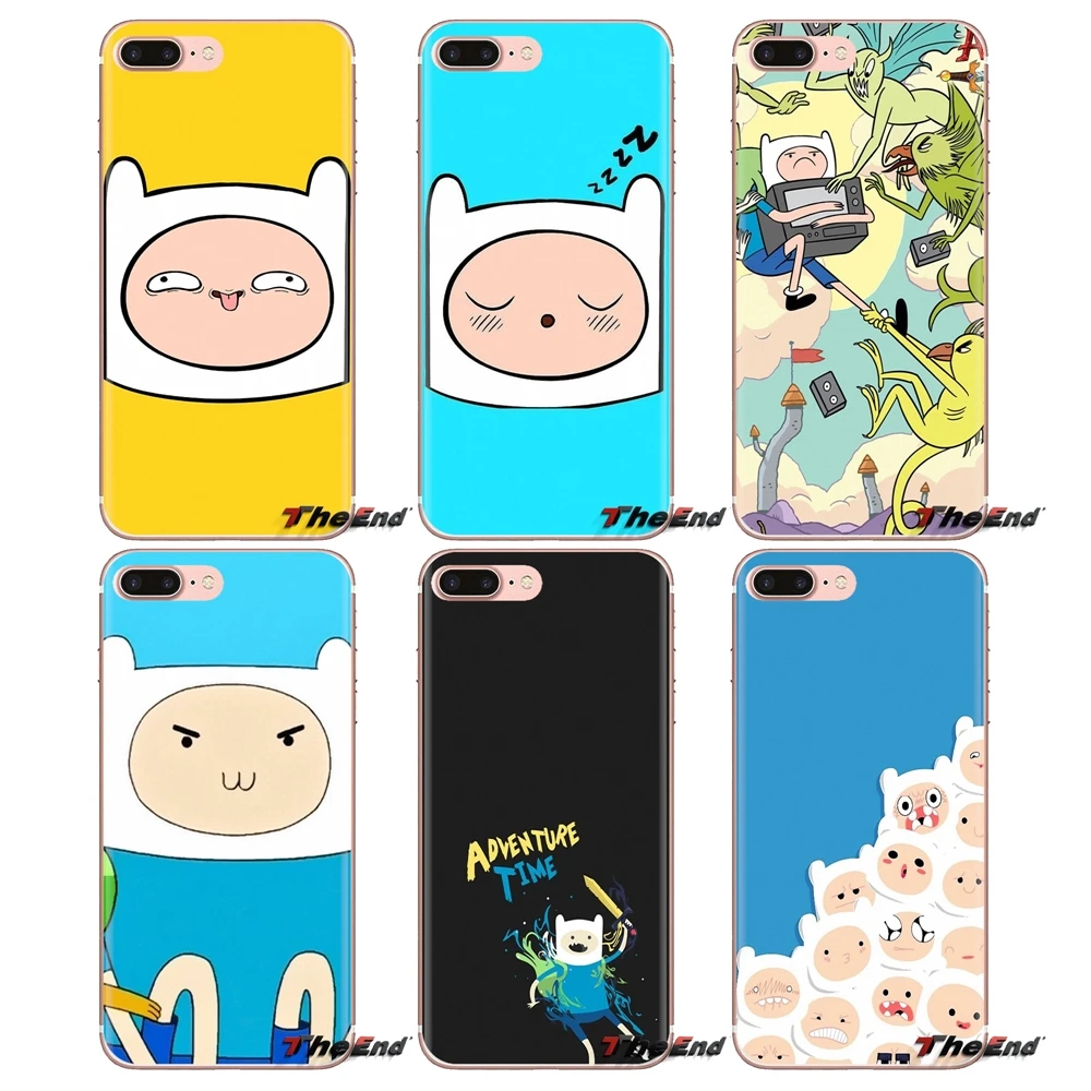 Soft Transparent Shell Covers Adventure Time finn For Samsung Galaxy J1 J2 J3 J4 J5 J6 J7 J8 Plus 2018 Prime 2015 2016 2017 |