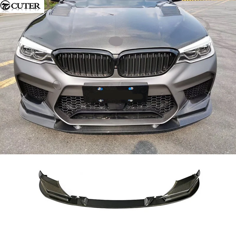 Автомобильный передний бампер из углеродного волокна для Bmw F90 M5 G30 5 | Автомобили и