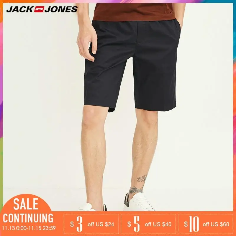 JackJones мужские повседневные летние брюки до колена на шнурке | 217315504 Мужская одежда