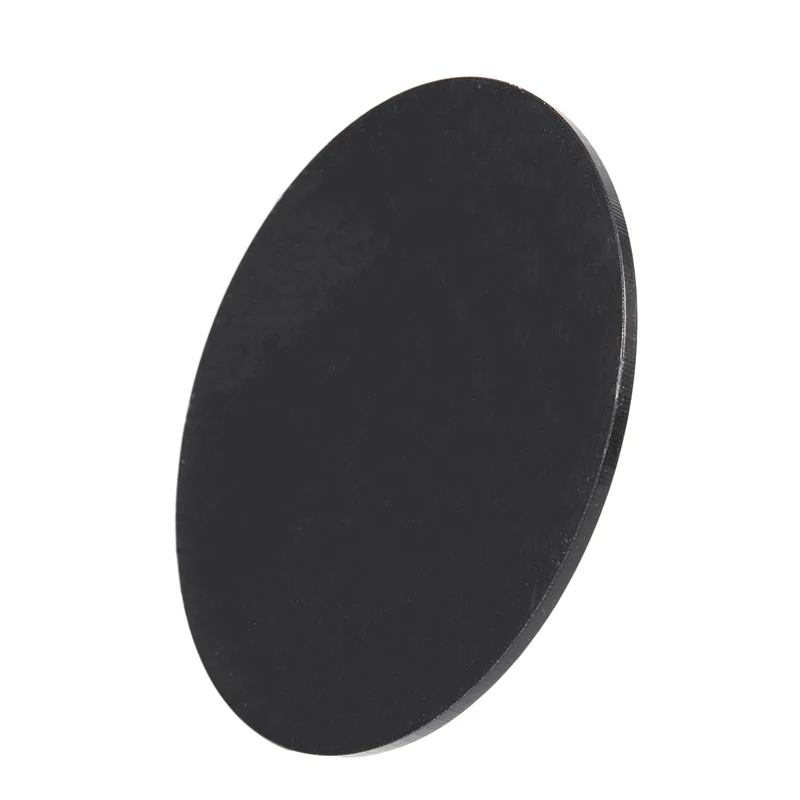 Black 3mm Acrylic Plastic Circular Plate Laser Cutting Round Mirror