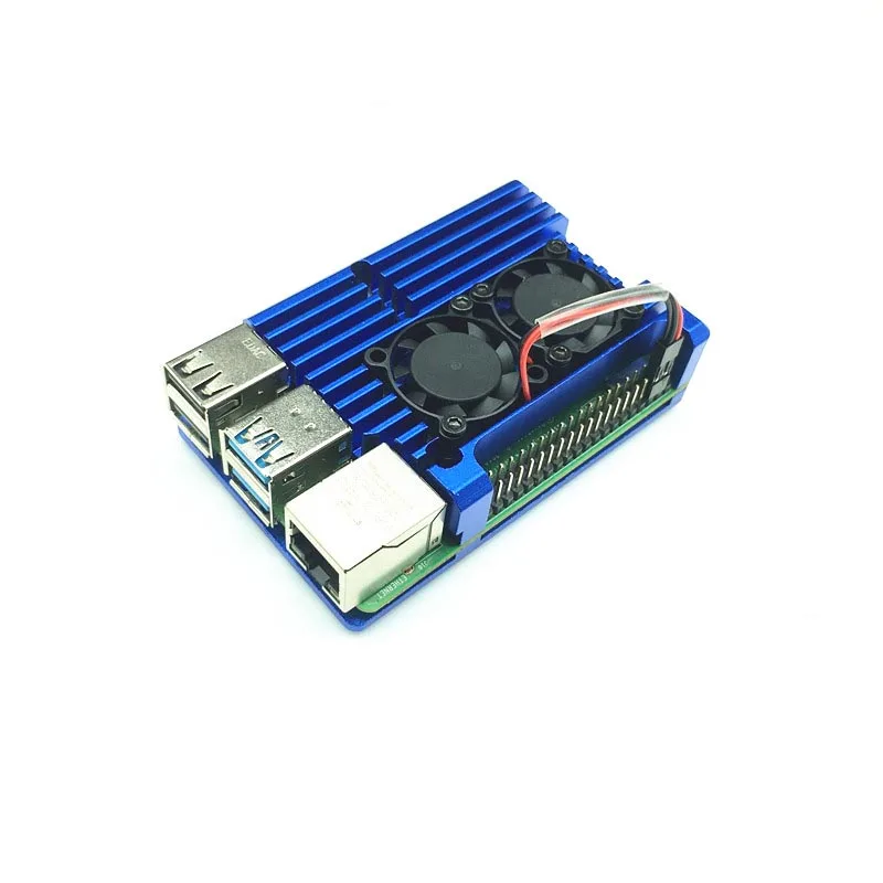 Raspberry Pi 4B алюминиевый сплав чехол Защитный корпус металлический корпус для Raspberry Pi 4B