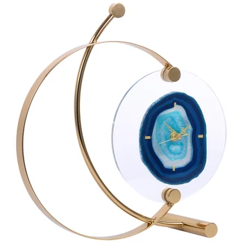 

Luxury Minimalist Wall Clock Gold Simple Silent Living Room Handmade Wall Clock Metal Industrial Duvar Saati Home Decor AD50WC