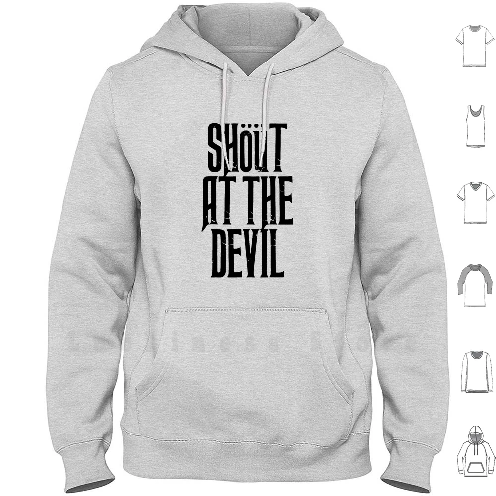Motley Shout At The Devil crue black sudaderas con capucha Shout Devil Looks Kill Crew Music Group miembros Band|Sudaderas con capucha y sudaderas| -