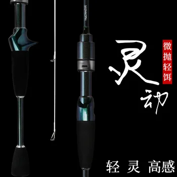 شراءTSURINOYA براعة إغراء قضيب 80 جرام 1.89 متر F عمل UL خط الطاقة 2-6lb إغراء WT 0.6-8 جرام كامل فوجي أجزاء الغزل الصب قضبان الصيد