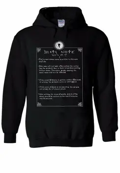

Death Note How To Use Anime Manga Hoodie Sweatshirt Jumper Men Women Unisex 354 winter summer coat streetwear gym jogger