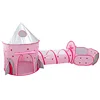 3In1 Portable Space Capsule Tent Space Yurt Game Play Tent Outdoor Ball Pool Indoor Crawling Tunnel For Kids Baby Play House 2