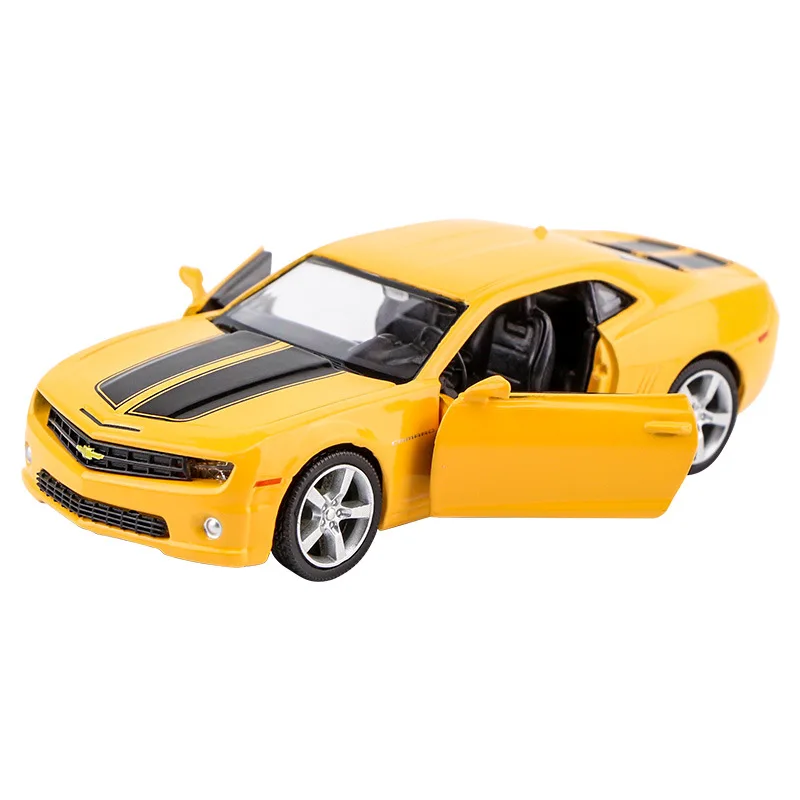 

1/36 Chevrolet Camero Metal Vehicle Diecast Pull Back Cars Model Toys for Collection Xmas Gift Office Home Decoration
