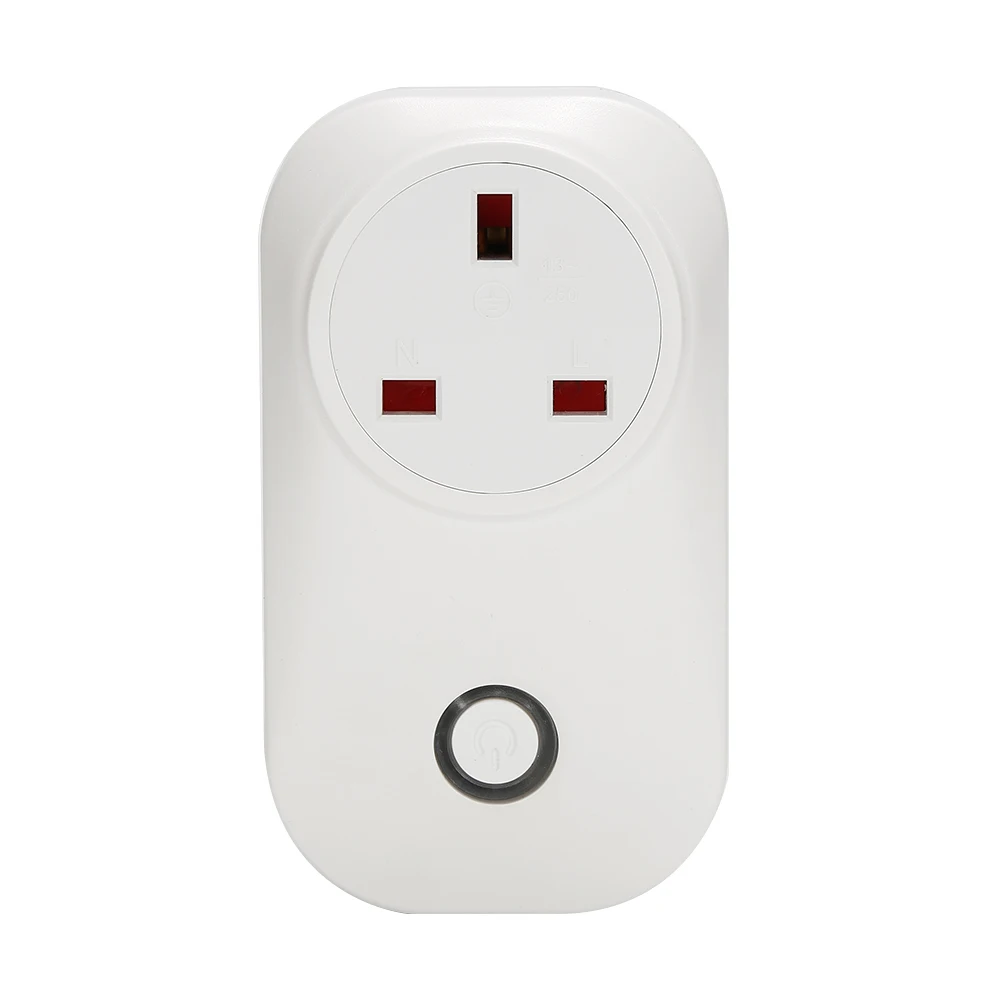 UK Type Sonoff S20 ЕС вилка Wifi умная розетка с выключателем питания Беспроводная приложение Удаленная розетка переключатель синхронизации для умного дома Alexa - Комплект: UK Type