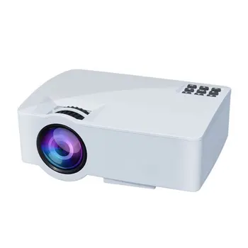 

A8 New Home Projector Teaching Business Projector Mobile Phone Screen 1080P HD Projector Audio And Video Synchronization