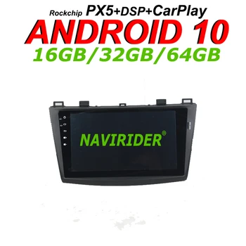 

Navirider GPS navigation For MAZDA 3 2010 2011 2012 9" full touch screen Car android 10 64gb rom radio bluetooth player stereo