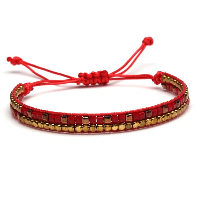 SAVANNA Stretchy Tila Bracelet Bead Bracelets for Women -  in