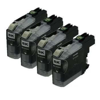 

4PK LC131 Black Ink Cartridges Compatible For Brother DCP-J152W DCP-J172W DCP-J552DW DCP-J752DW MFC-J245 MFC-J470DW MFC-J475DW