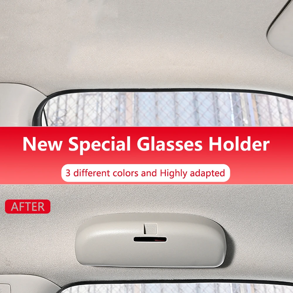 Car Glasses Case Sunglasses Holder Storage Box for Hyundai Tucson