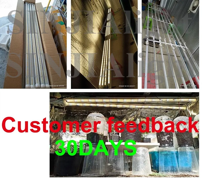 Description Picture 3 of item5pcs/lot 120cm LED Grow Light T8 Tube Bar Plant Lamp Full Spectrum Hydroponic LED for Cultivation Indoor Vegs Greens Grow Tent