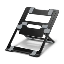 Подставка для ноутбука Складная портативная алюминиевая настольная подставка для планшета регулируемый угол подставка для ноутбука для iPad Macbook Pro Air notebook