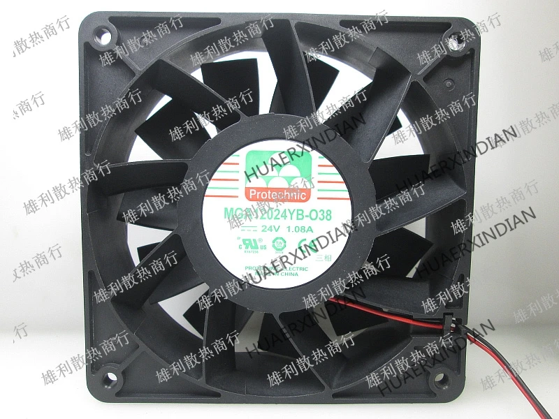 

Original NEW MGA12024YB-O38 24V 1.08A 12CM 12038 Motor protection cooling Fan high quality