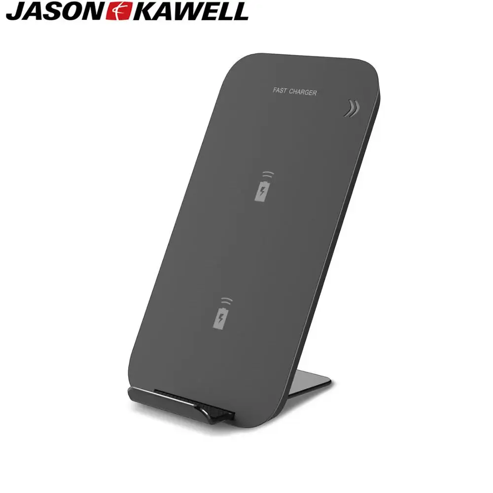 100pcs 10W Qi Wireless Charger For iPhone XS 11 Pro Max Samsung S10 Xiaomi Mi 9Fast Wirless Charging Pad Dock Station for HUAWEI