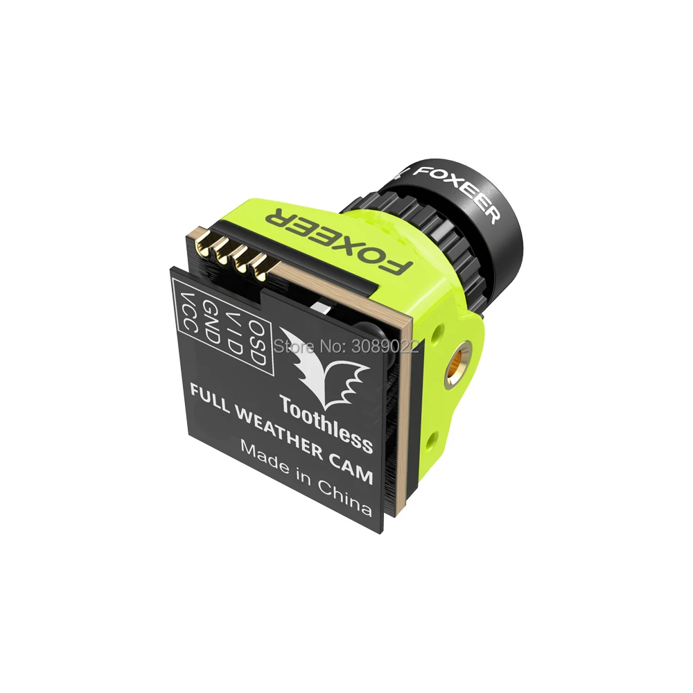 Foxeer Mini / Micro Nano беззубчатая камера 2 1 7 мм 1200TVL PAL/NTSC 4:3/16:9 переключаемая Starlight FPV Super HDR