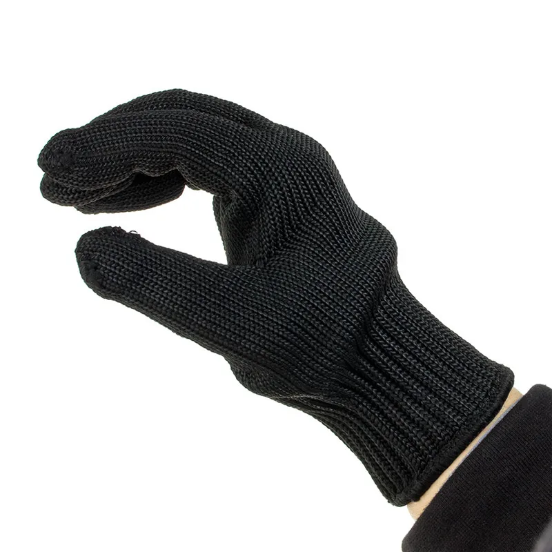 Спортивные рабочие защитные перчатки из нержавеющей стали, износостойкость, 5 уровневый разрез, защитные перчатки