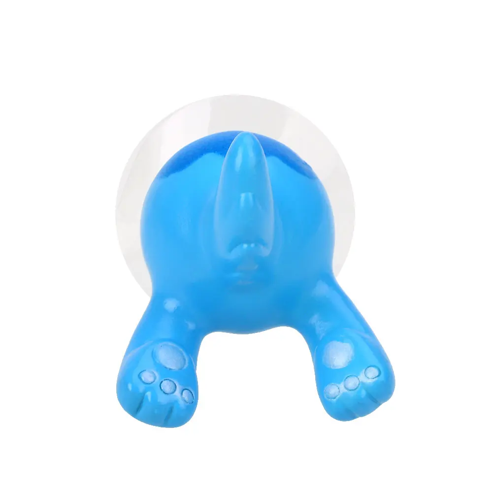 Мультфильм животных хвосты Сильные всасывания Крючки Держатель для ванной и кухни ключ полотенце дома
