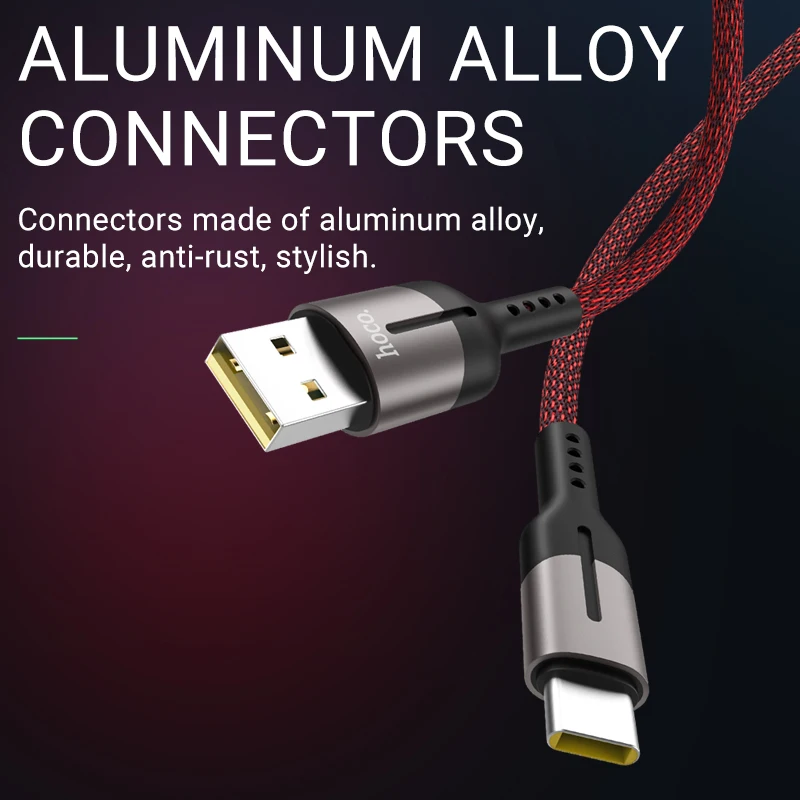 hoco 5a usb type c быстрая зарядка кабель для андроид зарядник юсби си для Хуавей Оппо Oneplus провод 40W 50W зарядка передача данных нейлоновая оплетка тайп си шнурок тип с юсб 5а для VOOC Huawei Oppo Mate Honor R17