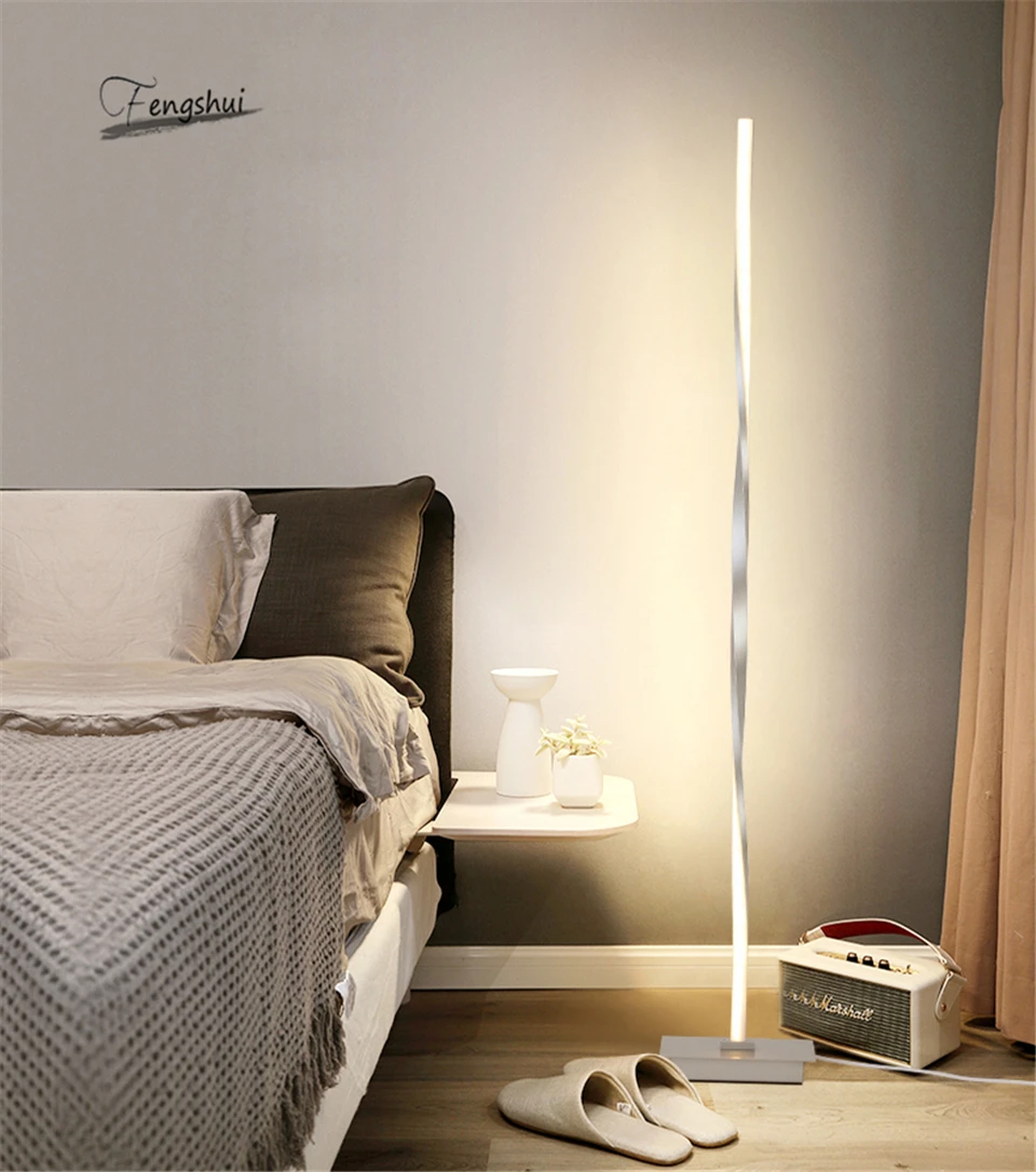 Скандинавский светодиодный напольный светильник, современный стоячий светильник для гостиной, уникальный напольный светильник s для дома и офиса, Настольный светильник