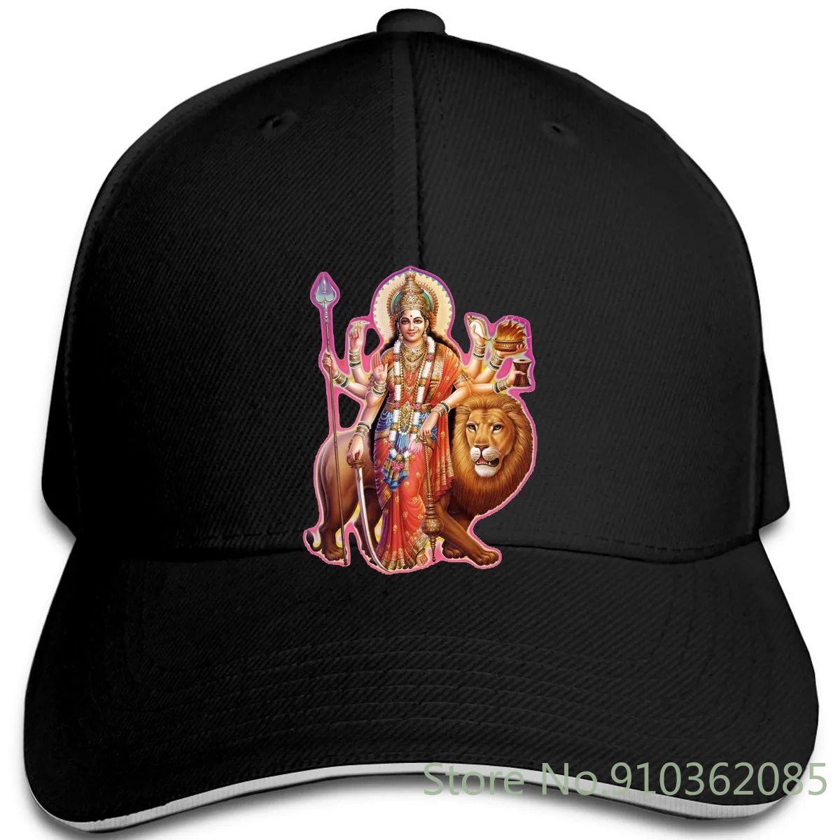 Бейсболка DURGA Kali Shiva Krishna Hinduism Yogaer регулируемая в стиле богини медитации для