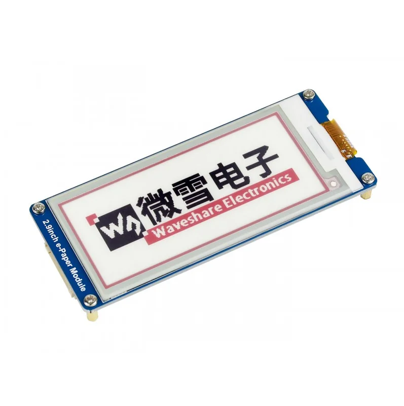 Günstig Waveshare 296x128 2,9 zoll E Ink display rot weiß schwarz drei farbe e  papier spi schnittstelle für Raspberry Pi STM32 3,3 v 5 v