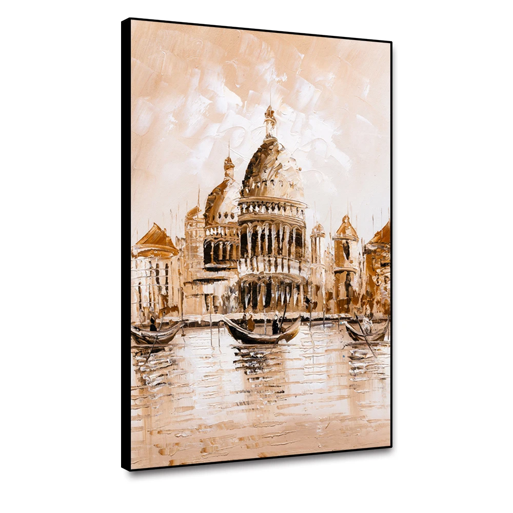 Castle Mordern Modular Interior Canvas Painting Calligraphy Poster And Print Home Decor Picture for Living Room Bedroom Bathroom