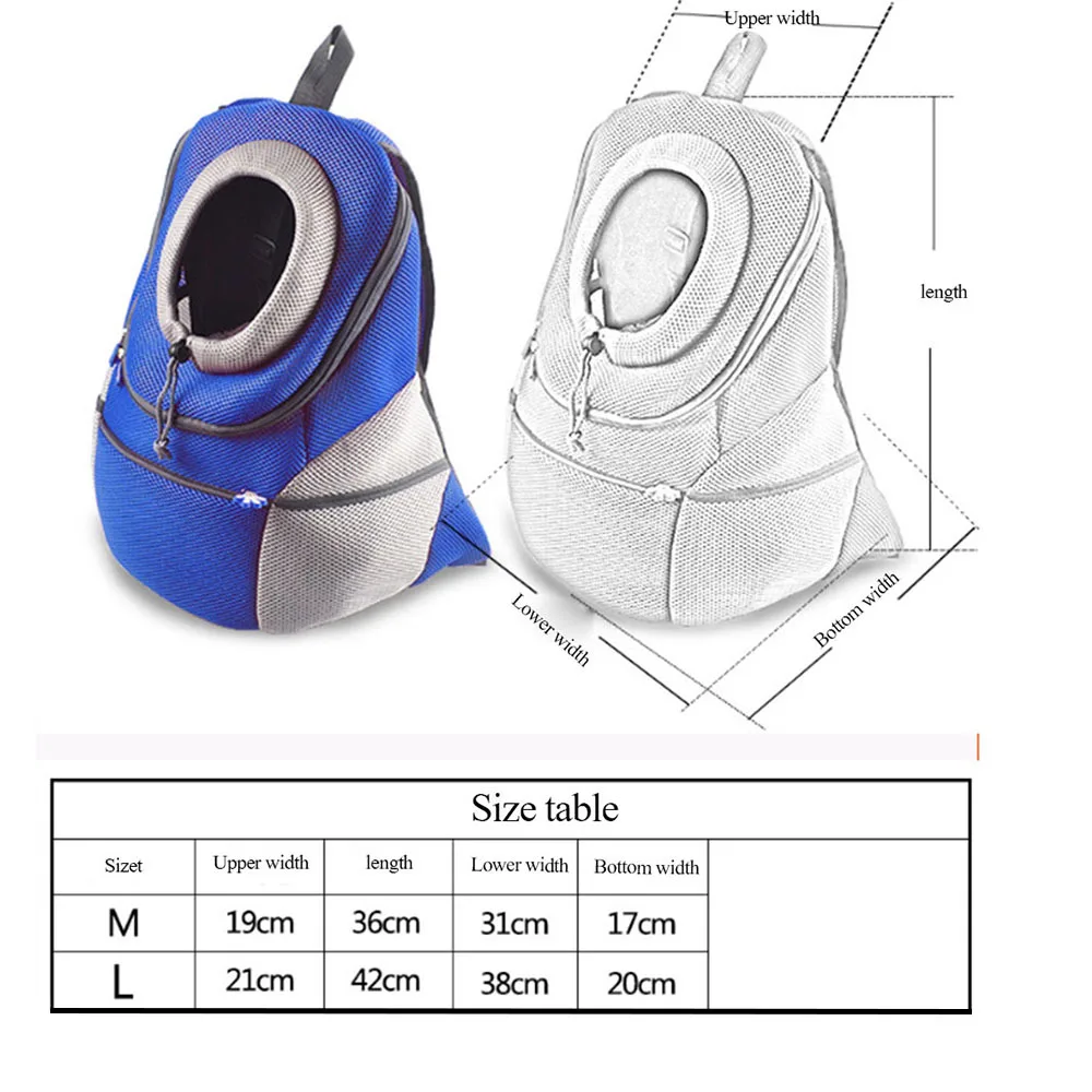 Дышащая сумка для путешествий для собак, кошек, собак, Регулируемый рюкзак, Защитная Сетчатая Сумка для собак, велосипедная походная сумка, товары для покупок