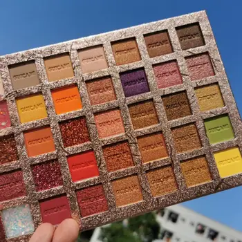 

GUICAMI 35 Color shiny Eye Shadow Palette Pearlescent Glitter Mashed Potato Sequin Matte Eye Shadow beauty cosmetic TSLM