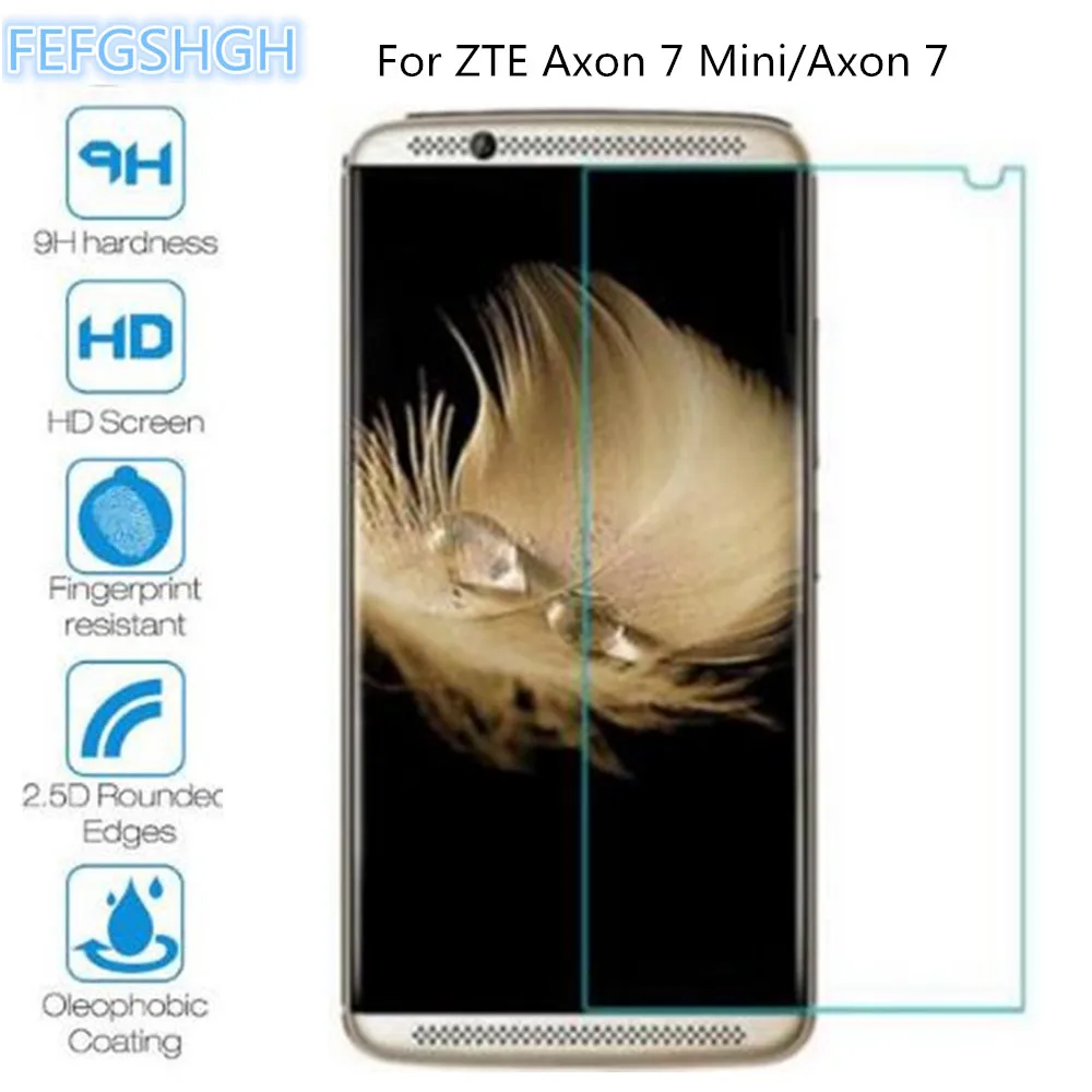 

Tempered Glass For ZTE Axon 7 Mini Explosion Proof Screen Protector For ZTE Axon 7 2017 Protective Film Glass