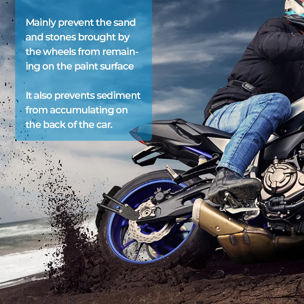 Motorcycle For Yamaha MT07 MT09 Fender Rear Cover MT 07 MT 09 MT-09 MT-07 2014 2015 2016 Back Mudguard Splash Guard Protector...