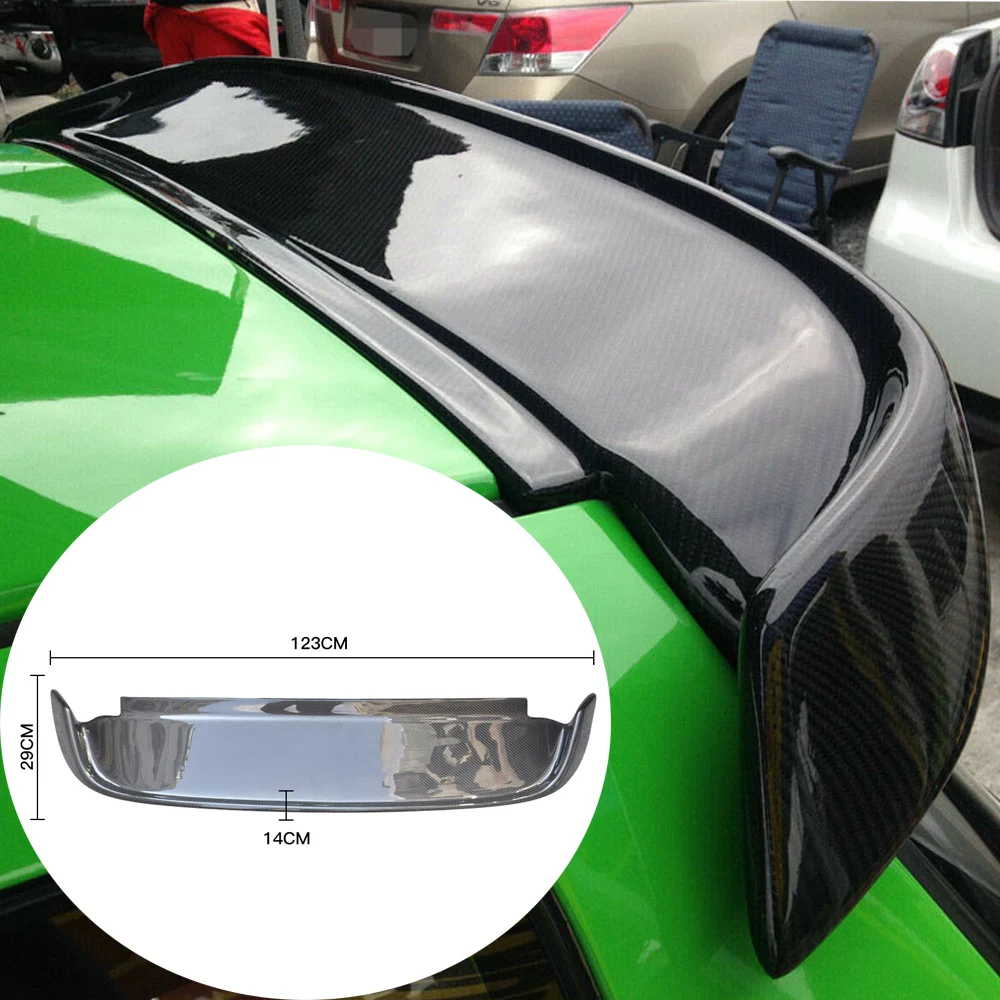 Spoiler Per Honda Civic Eg Eg6 Hatchback Spoiler Per Labbro Posteriore In Fibra Di Carbonio Ali 1992-1995