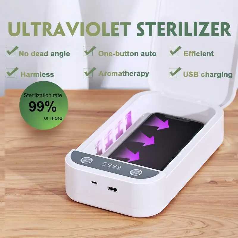 5V UV стерилизатор коробка для телефона Esterilizador ультрафиолетовый дезинфицирующий