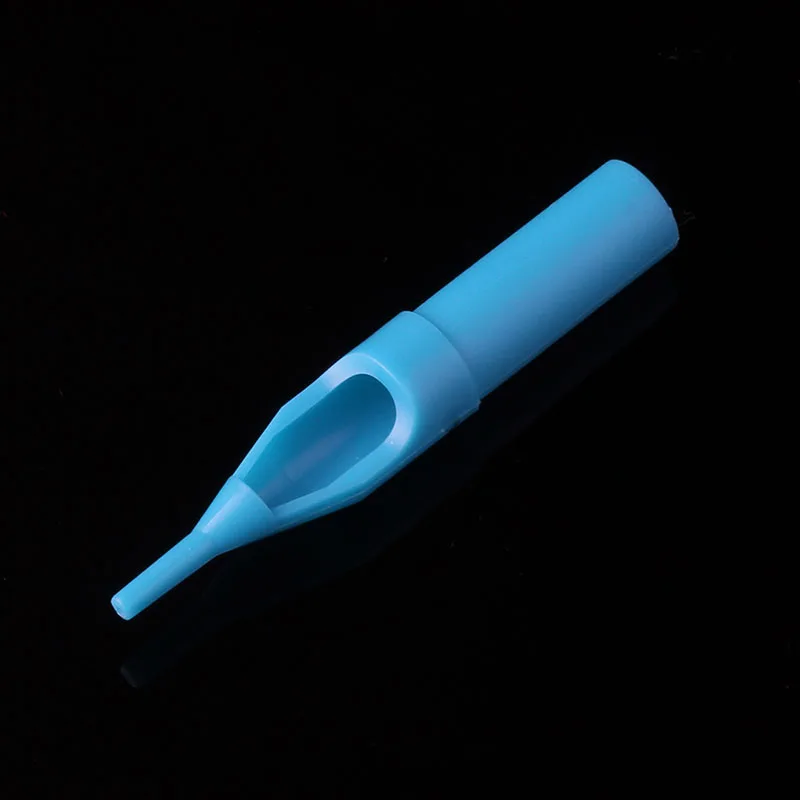 100 шт. сортированные стерилизованные татуировки Needdles 50 шт. Одноразовые Иглы для тату-машинок+ 50 шт. синий одноразовые наконечники татуировки для перманентного макияжа