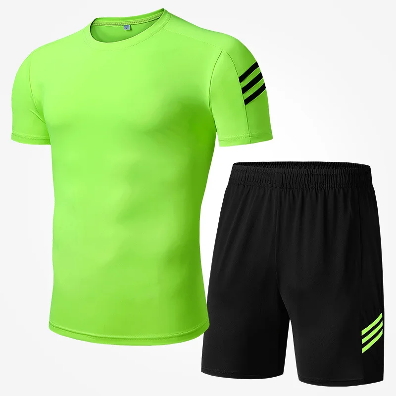 

Men Fitness Suit Pants Fitness Pants Gym Sports Set Sweat Absorbing Basketball Wear Tight-Fit Jogging Suits Yoga Clothes
