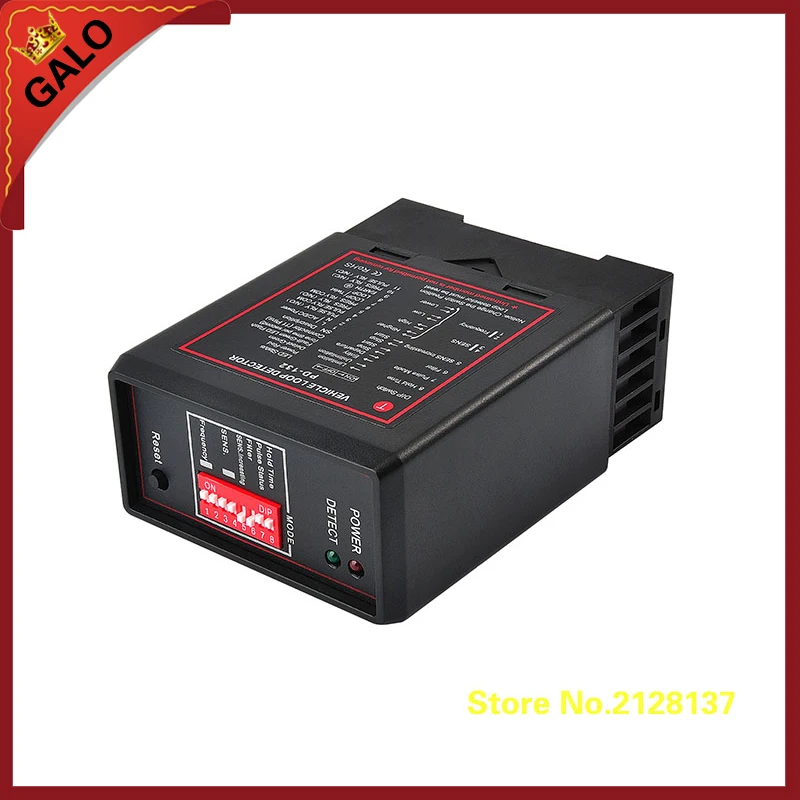 

Детектор присутствия транспортного средства Galo 6 шт./партия/детектор безопасности выхода с одной петлей для барьера ворот с проводом 50 м 0,75 мм