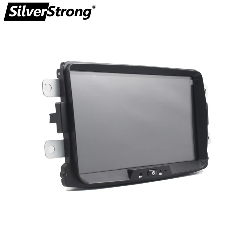 SilverStrong Android10 2Din 32 ГБ DSP KAPTUR Автомобильный GPS для RENAULT DUSTER DACIA LOGAN II DOKKER Carplay опция