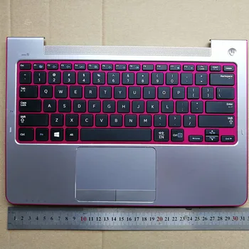

New laptop Top Case base cover With US Keyboard Touchpad palmrest for Samsung 535U 530U Series NP530U3C NP535U3C Palmrest