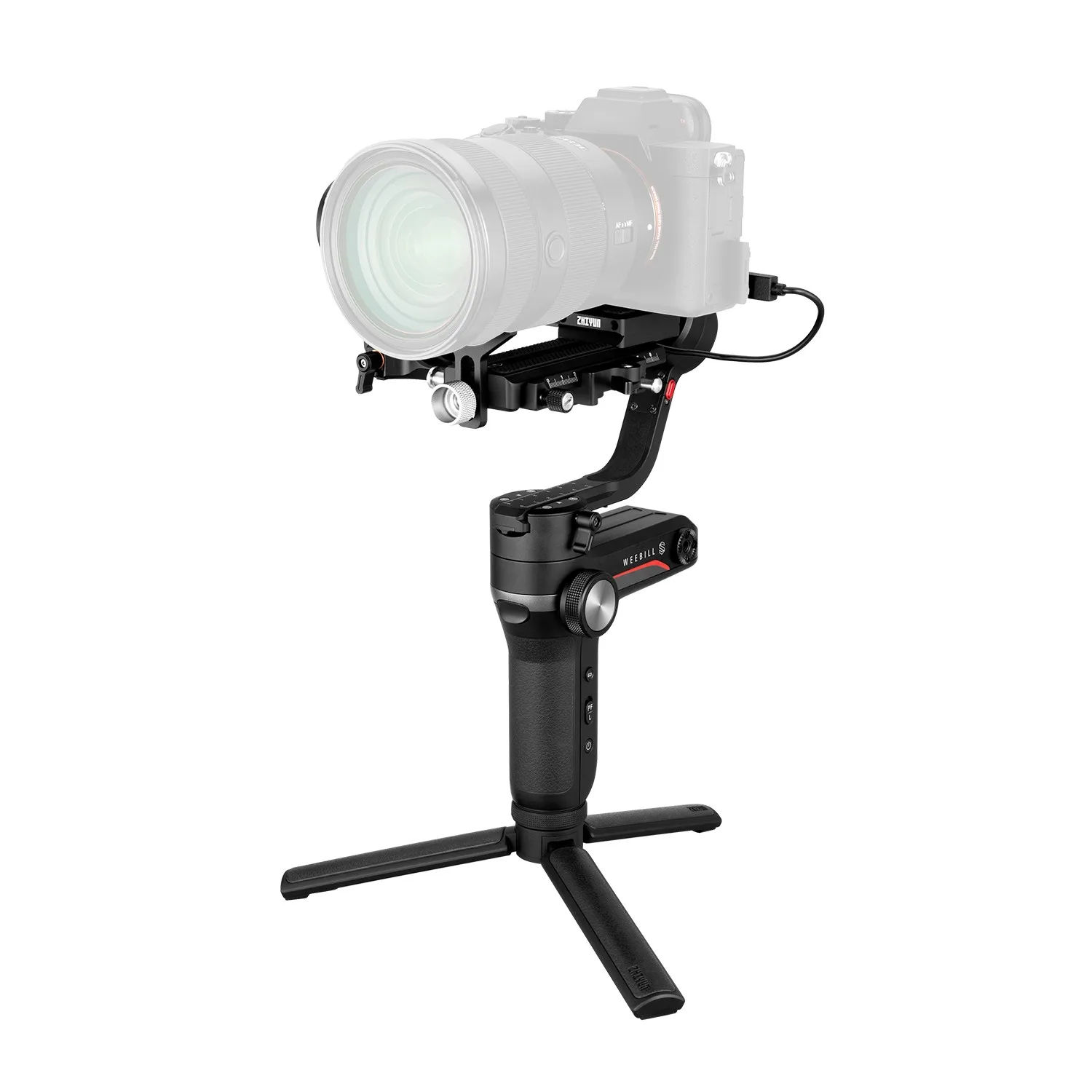 Zhiyun Weebill S 3-осевой ручной шарнирный стабилизатор для камеры GoPro для sony цифрового фотоаппарата Panasonic LUMIX цифровой зеркальной камеры Nikon Canon DSLR и беззеркальные Камера