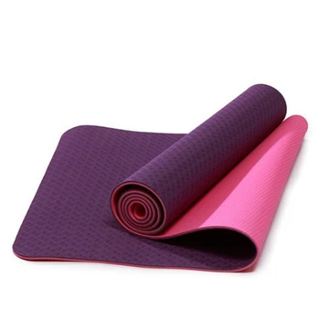 

Two-Color Non-Slip Yoga Mat Sports Mat 183X61cm Gym Home Fitness Tasteless Mat M