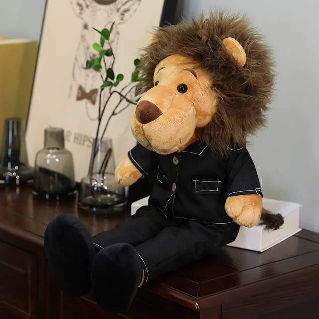 1 pcs 5090cm Cartoon Minomi Lion Plush Toy Stuffed Animal The Lee