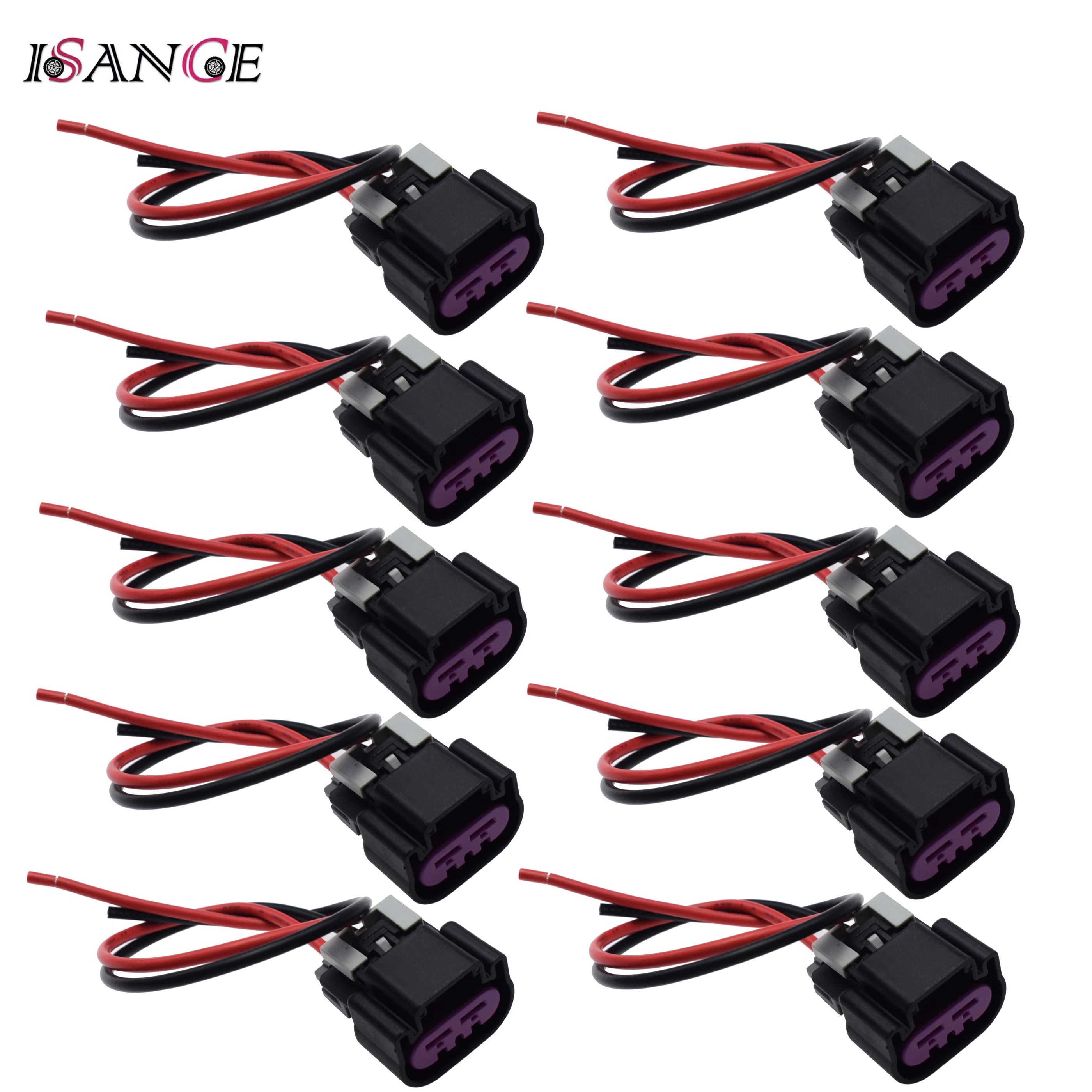 Cooling Fan Switch Relay Wiring Harness Connector Pigtail Plug For