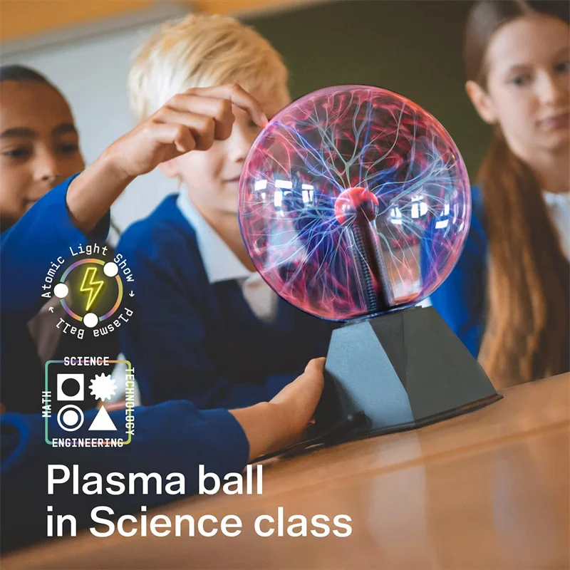 Boule plasma - 13 cm