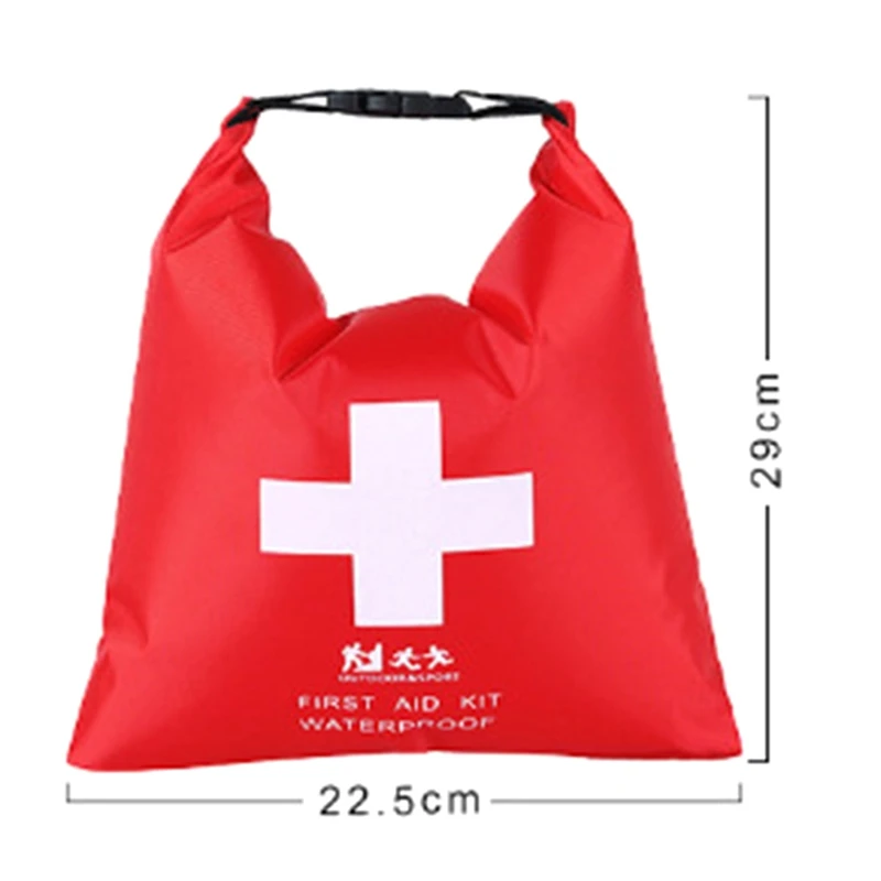Водонепроницаемый аптечка сумка Портативные аварийные комплекты чехол только для кемпинга путешествия аварийное медицинское лечение