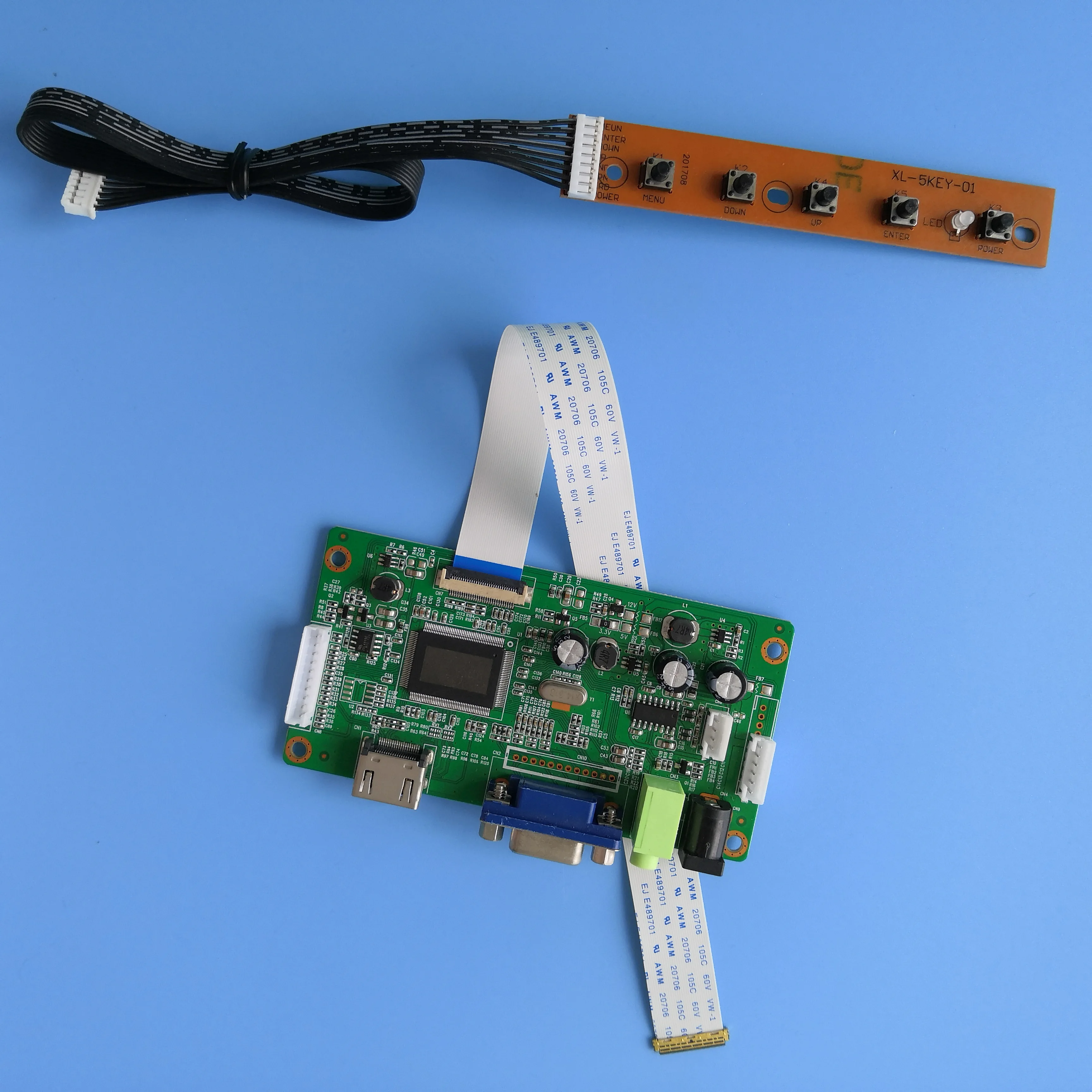 Для LP140WF3-SPC1 плата контроллера lcd DIY EDP HDMI 1920 × 1080 светодиодный EDP 1" экран дисплей комплект VGA монитор драйвер 30Pin