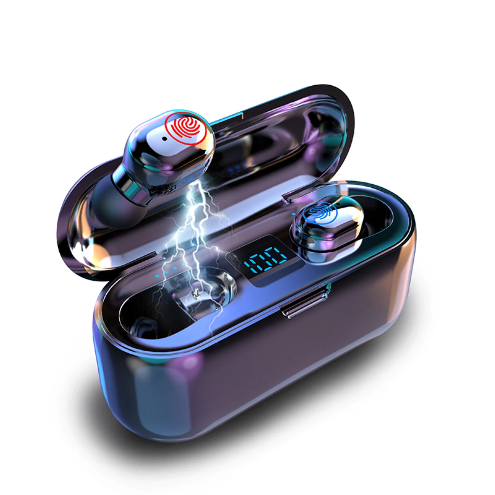 A19 Bluetooth Earphones True Wireless Headphones 5 0 TWS in Ear Earbuds Waterproof Mini Headset 9D Stereo Sound Sport Earpiece