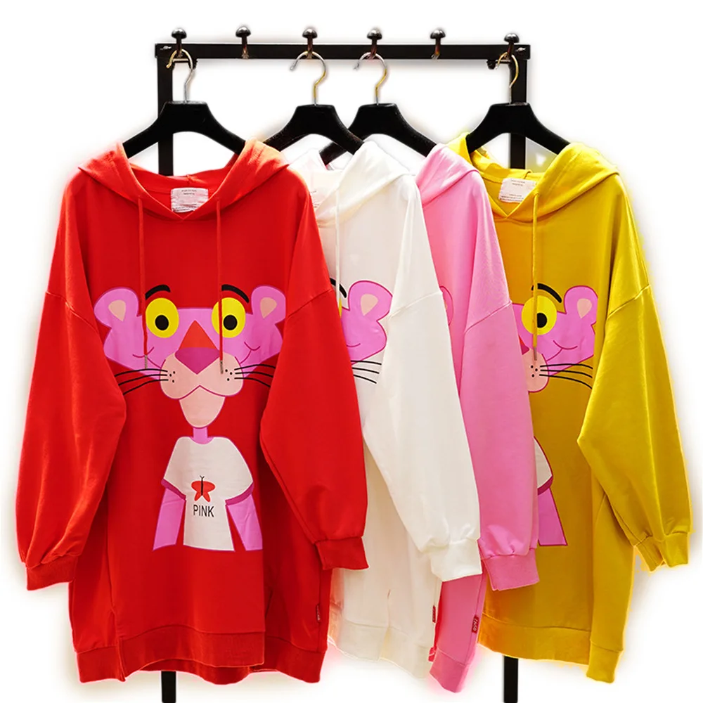 

Fashion Unisex young boys girls clothes teenager girl Student Casual Loose Cartoon T-shirt Sweater Hoodie fleeces Hoody Top Tee