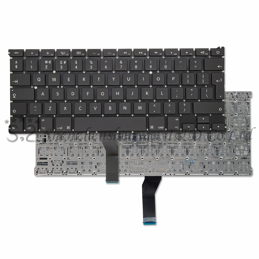 New US UK Replacement Keyboard Russian Spain French German Russian